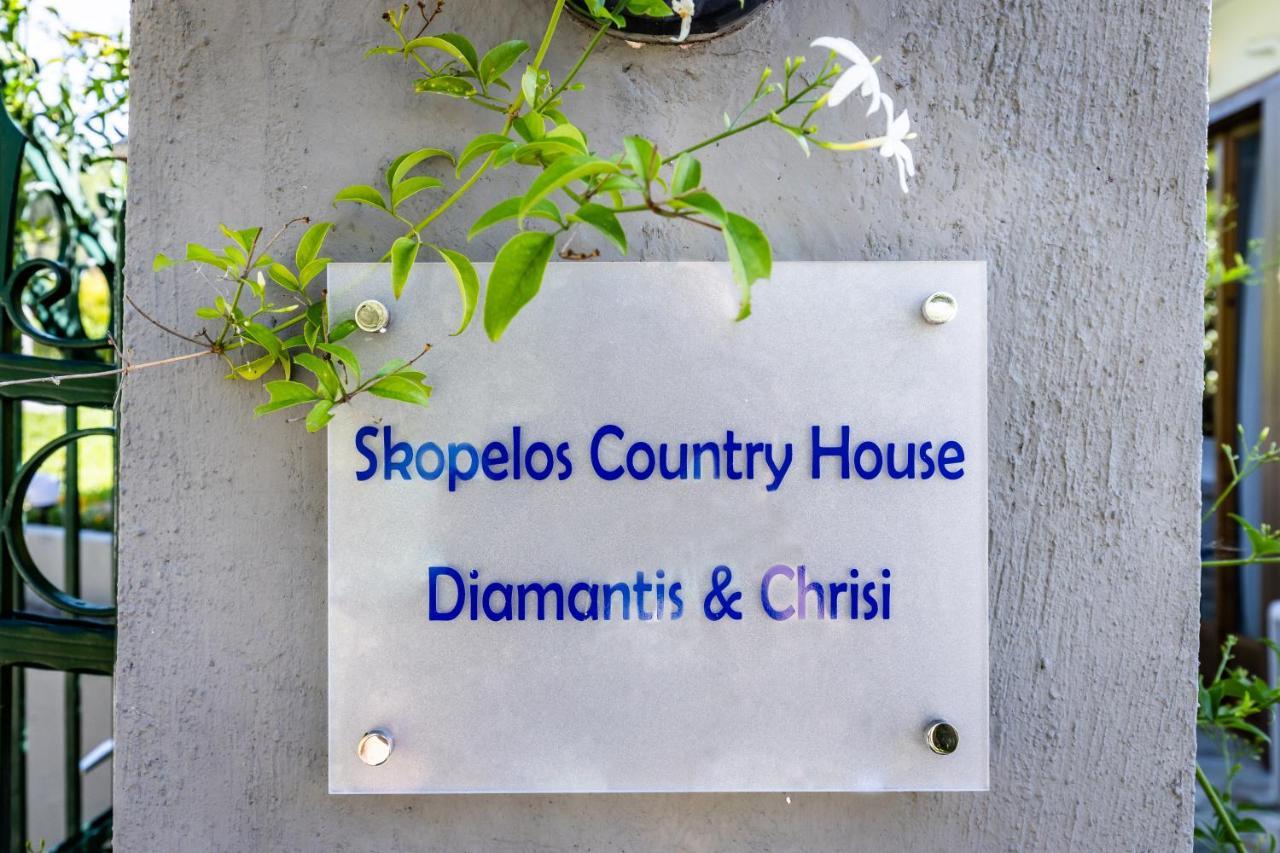 Skopelos Country House Diamantis & Chrisi Agnontas Exteriör bild