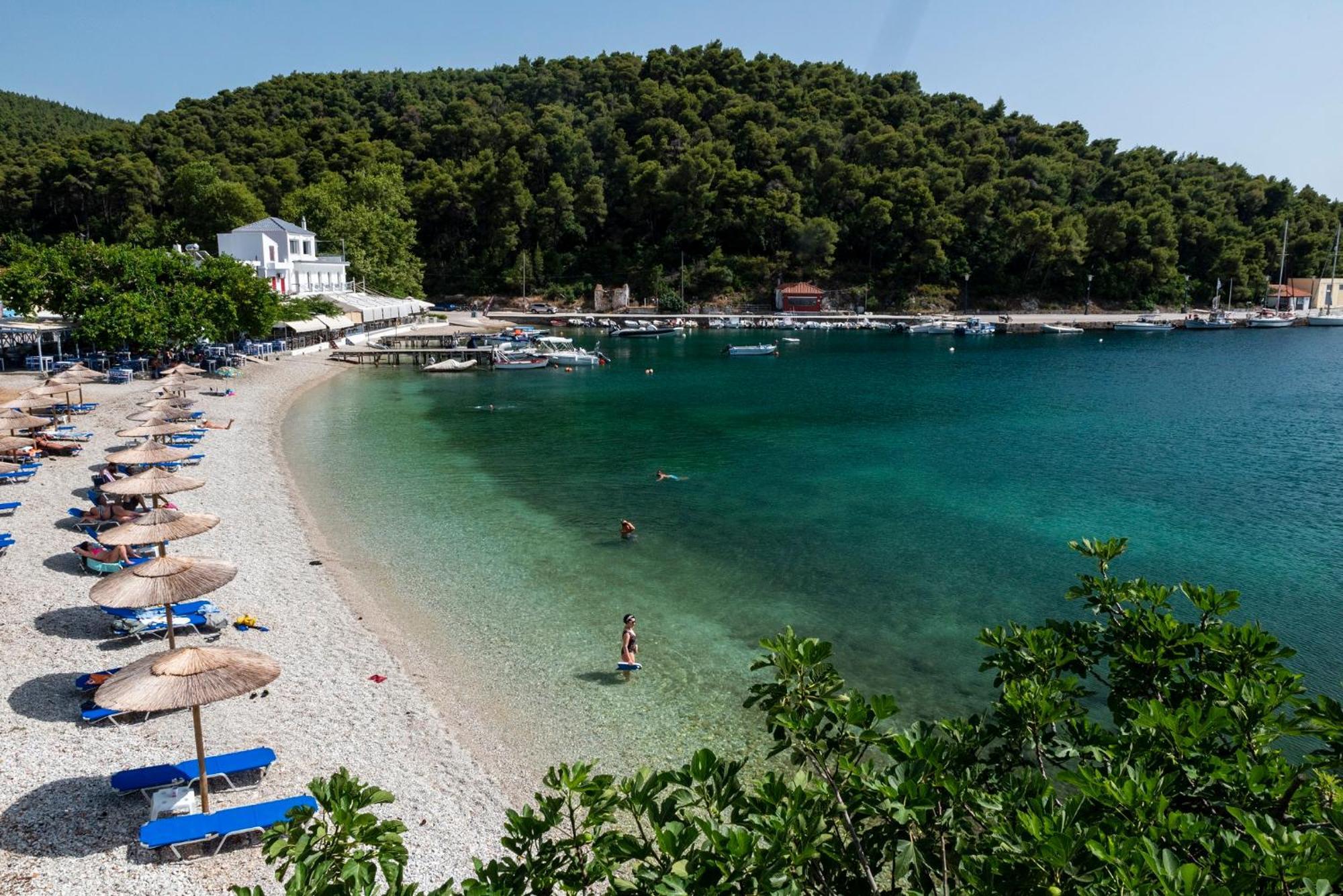 Skopelos Country House Diamantis & Chrisi Agnontas Exteriör bild